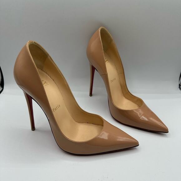 Christian Louboutin's So Kate 120 Patent Leather Pumps Size 38 - Picture 2 of 12